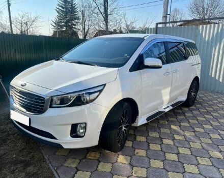 Білий Кіа Карнівал, об'ємом двигуна 2.2 л та пробігом 101 тис. км за 15600 $, фото 1 на Automoto.ua