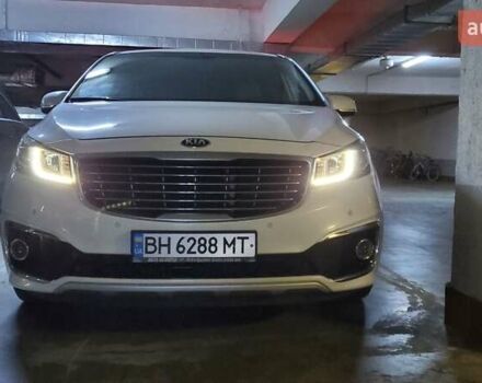 Білий Кіа Карнівал, об'ємом двигуна 2.2 л та пробігом 143 тис. км за 22000 $, фото 9 на Automoto.ua