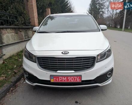 Білий Кіа Карнівал, об'ємом двигуна 2.2 л та пробігом 211 тис. км за 15900 $, фото 6 на Automoto.ua