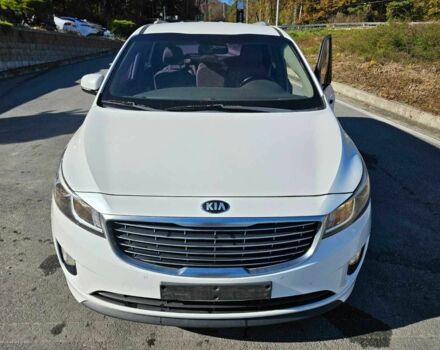 Белый Киа Карнивал, объемом двигателя 2.2 л и пробегом 137 тыс. км за 5300 $, фото 1 на Automoto.ua