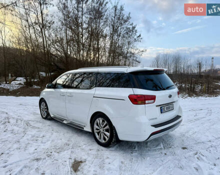 Белый Киа Карнивал, объемом двигателя 2.2 л и пробегом 165 тыс. км за 26700 $, фото 13 на Automoto.ua