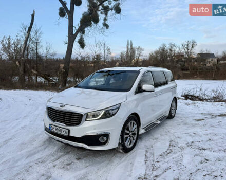 Белый Киа Карнивал, объемом двигателя 2.2 л и пробегом 165 тыс. км за 26700 $, фото 11 на Automoto.ua