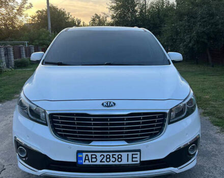Белый Киа Карнивал, объемом двигателя 2.2 л и пробегом 197 тыс. км за 22000 $, фото 13 на Automoto.ua