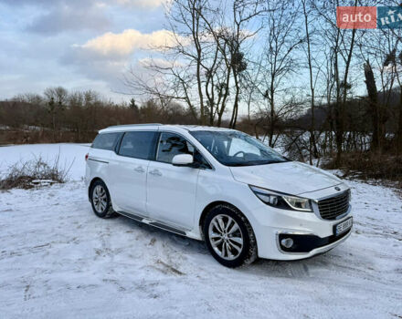 Белый Киа Карнивал, объемом двигателя 2.2 л и пробегом 165 тыс. км за 26700 $, фото 8 на Automoto.ua