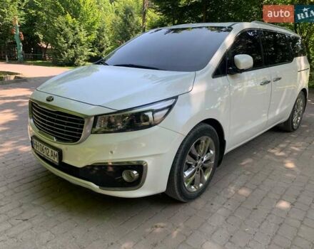 Білий Кіа Карнівал, об'ємом двигуна 2.2 л та пробігом 180 тис. км за 23600 $, фото 14 на Automoto.ua