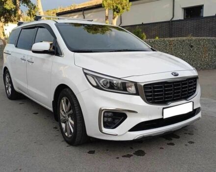 Белый Киа Карнивал, объемом двигателя 2.2 л и пробегом 113 тыс. км за 16500 $, фото 5 на Automoto.ua