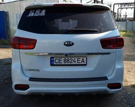 Белый Киа Карнивал, объемом двигателя 2.2 л и пробегом 120 тыс. км за 28800 $, фото 4 на Automoto.ua