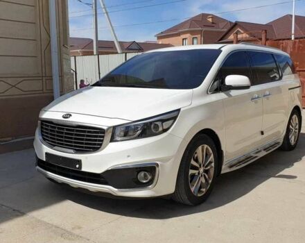 Білий Кіа Карнівал, об'ємом двигуна 2.2 л та пробігом 98 тис. км за 18983 $, фото 1 на Automoto.ua