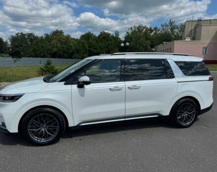 Белый Киа Карнивал, объемом двигателя 2.2 л и пробегом 78 тыс. км за 16000 $, фото 2 на Automoto.ua