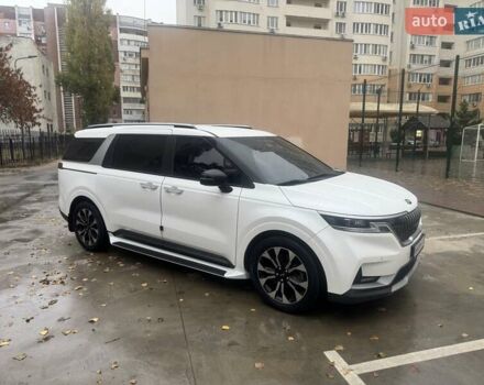 Белый Киа Карнивал, объемом двигателя 2.15 л и пробегом 78 тыс. км за 32300 $, фото 8 на Automoto.ua