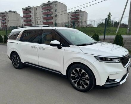 Белый Киа Карнивал, объемом двигателя 2.2 л и пробегом 34 тыс. км за 20300 $, фото 2 на Automoto.ua
