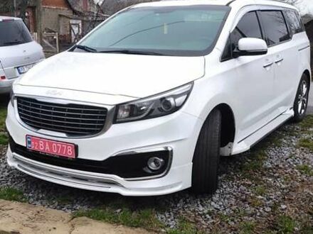 Киа Карнивал 2014 в Калиновке на Automoto.ua Белый Киа Карнивал, объемом двигателя 2.2 л и пробегом 161 тыс. км за 19950 $, фото 1 на Automoto.ua