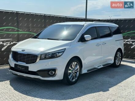 Білий Кіа Карнівал, об'ємом двигуна 2.2 л та пробігом 175 тис. км за 17999 $, фото 1 на Automoto.ua