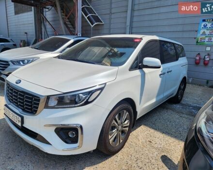Белый Киа Карнивал, объемом двигателя 2.2 л и пробегом 207 тыс. км за 16500 $, фото 1 на Automoto.ua