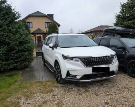 Белый Киа Карнивал, объемом двигателя 2.2 л и пробегом 43 тыс. км за 33000 $, фото 1 на Automoto.ua