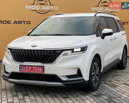 Белый Киа Карнивал, объемом двигателя 2.2 л и пробегом 152 тыс. км за 29500 $, фото 1 на Automoto.ua