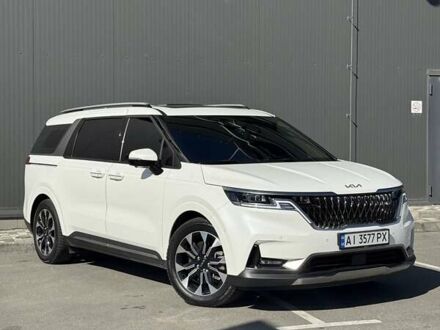 Білий Кіа Карнівал, об'ємом двигуна 2.9 л та пробігом 63 тис. км за 46500 $, фото 1 на Automoto.ua