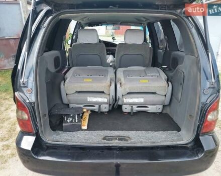 Черный Киа Карнивал, объемом двигателя 2.9 л и пробегом 294 тыс. км за 4000 $, фото 20 на Automoto.ua