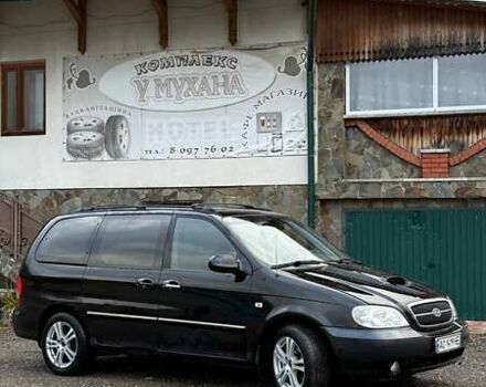 Черный Киа Карнивал, объемом двигателя 2.9 л и пробегом 270 тыс. км за 3000 $, фото 5 на Automoto.ua