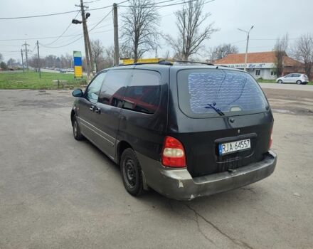 Черный Киа Карнивал, объемом двигателя 2.9 л и пробегом 260 тыс. км за 1500 $, фото 4 на Automoto.ua