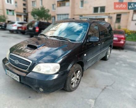 Черный Киа Карнивал, объемом двигателя 2.9 л и пробегом 220 тыс. км за 2900 $, фото 7 на Automoto.ua