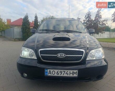 Черный Киа Карнивал, объемом двигателя 2.9 л и пробегом 280 тыс. км за 4400 $, фото 22 на Automoto.ua