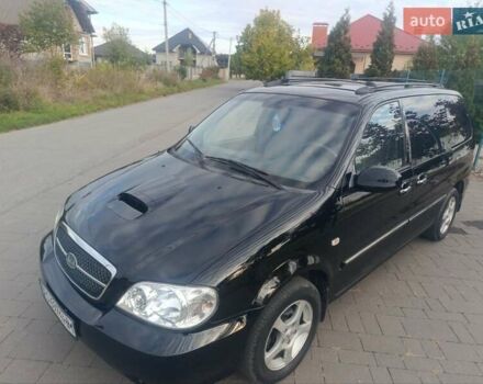 Черный Киа Карнивал, объемом двигателя 2.9 л и пробегом 280 тыс. км за 4400 $, фото 23 на Automoto.ua