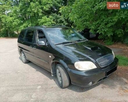 Киа Карнивал 2004 в Виннице на Automoto.ua Черный Киа Карнивал, объемом двигателя 2.9 л и пробегом 270 тыс. км за 4000 $, фото 1 на Automoto.ua