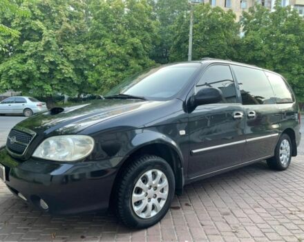 Чорний Кіа Карнівал, об'ємом двигуна 2.9 л та пробігом 220 тис. км за 4500 $, фото 1 на Automoto.ua
