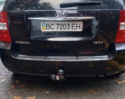 Кіа Карнівал 2006 у Львові на Automoto.ua Чорний Кіа Карнівал, об'ємом двигуна 2.9 л та пробігом 292 тис. км за 8803 $, фото 1 на Automoto.ua