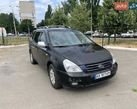 Черный Киа Карнивал, объемом двигателя 2.9 л и пробегом 235 тыс. км за 6200 $, фото 1 на Automoto.ua