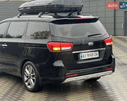 Киа Карнивал 2014 в Киеве на Automoto.ua Черный Киа Карнивал, объемом двигателя 2.2 л и пробегом 290 тыс. км за 18500 $, фото 19 на Automoto.ua