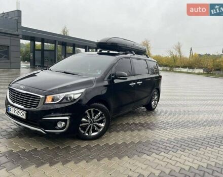Киа Карнивал 2014 в Киеве на Automoto.ua Черный Киа Карнивал, объемом двигателя 2.2 л и пробегом 290 тыс. км за 18500 $, фото 18 на Automoto.ua