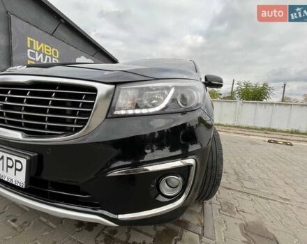 Черный Киа Карнивал, объемом двигателя 2.2 л и пробегом 215 тыс. км за 21700 $, фото 19 на Automoto.ua