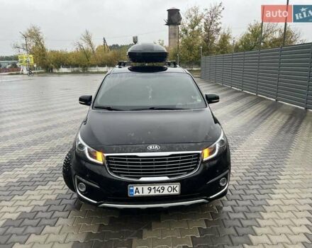 Киа Карнивал 2014 в Киеве на Automoto.ua Черный Киа Карнивал, объемом двигателя 2.2 л и пробегом 290 тыс. км за 18500 $, фото 16 на Automoto.ua