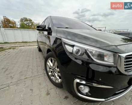 Черный Киа Карнивал, объемом двигателя 2.2 л и пробегом 215 тыс. км за 21700 $, фото 15 на Automoto.ua