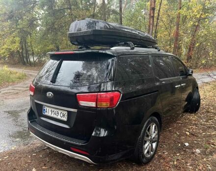 Черный Киа Карнивал, объемом двигателя 2.2 л и пробегом 291 тыс. км за 16100 $, фото 5 на Automoto.ua