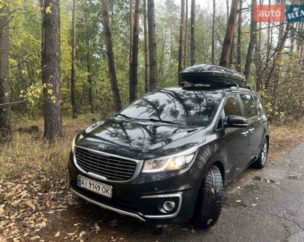 Киа Карнивал 2014 в Киеве на Automoto.ua Черный Киа Карнивал, объемом двигателя 2.2 л и пробегом 290 тыс. км за 18500 $, фото 3 на Automoto.ua