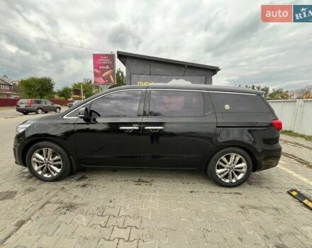 Черный Киа Карнивал, объемом двигателя 2.2 л и пробегом 215 тыс. км за 21700 $, фото 21 на Automoto.ua