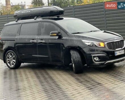 Киа Карнивал 2014 в Киеве на Automoto.ua Черный Киа Карнивал, объемом двигателя 2.2 л и пробегом 290 тыс. км за 18500 $, фото 9 на Automoto.ua
