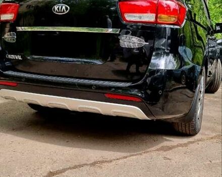 Черный Киа Карнивал, объемом двигателя 2.2 л и пробегом 250 тыс. км за 23550 $, фото 26 на Automoto.ua