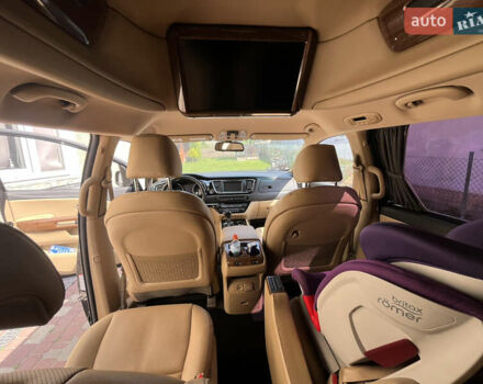 Чорний Кіа Карнівал, об'ємом двигуна 2.2 л та пробігом 130 тис. км за 23250 $, фото 17 на Automoto.ua