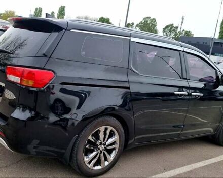 Черный Киа Карнивал, объемом двигателя 2.2 л и пробегом 250 тыс. км за 23550 $, фото 8 на Automoto.ua