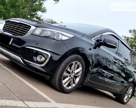 Черный Киа Карнивал, объемом двигателя 2.2 л и пробегом 250 тыс. км за 23550 $, фото 13 на Automoto.ua