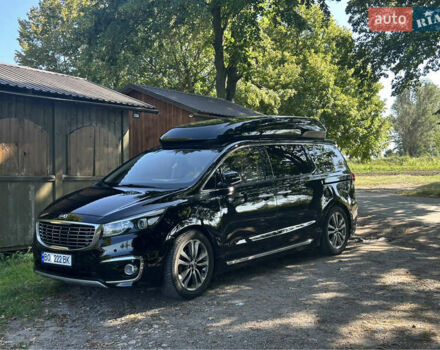 Чорний Кіа Карнівал, об'ємом двигуна 2.2 л та пробігом 130 тис. км за 23250 $, фото 6 на Automoto.ua