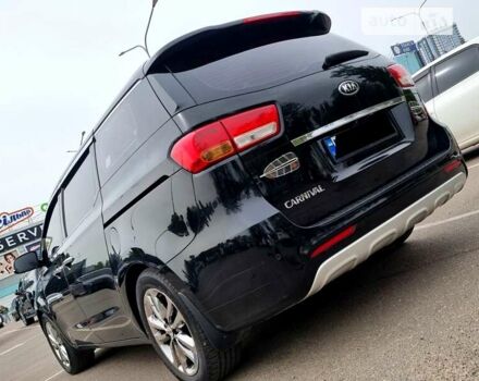 Черный Киа Карнивал, объемом двигателя 2.2 л и пробегом 250 тыс. км за 23550 $, фото 20 на Automoto.ua