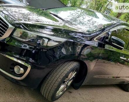 Черный Киа Карнивал, объемом двигателя 2.2 л и пробегом 250 тыс. км за 23550 $, фото 27 на Automoto.ua