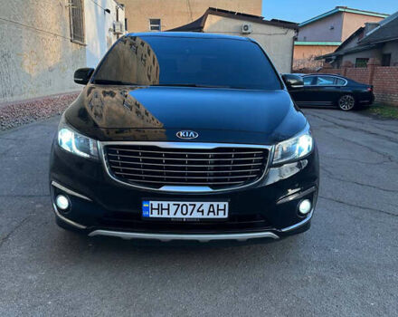 Чорний Кіа Карнівал, об'ємом двигуна 2.2 л та пробігом 168 тис. км за 23000 $, фото 4 на Automoto.ua