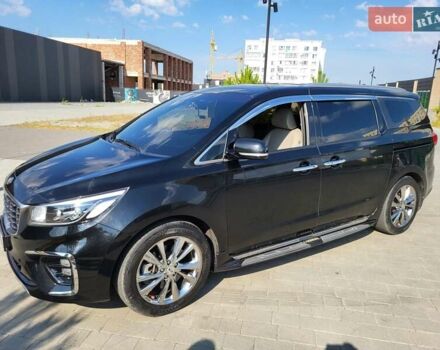 Чорний Кіа Карнівал, об'ємом двигуна 2.2 л та пробігом 157 тис. км за 25500 $, фото 17 на Automoto.ua