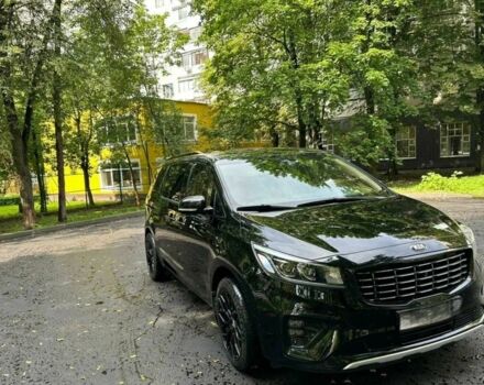 Черный Киа Карнивал, объемом двигателя 2.2 л и пробегом 86 тыс. км за 21000 $, фото 3 на Automoto.ua
